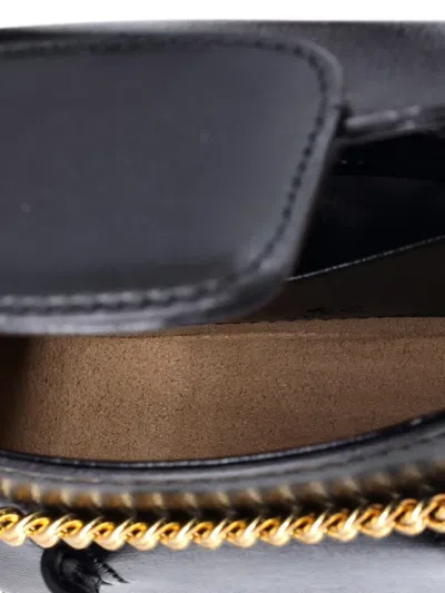 Pre-owned Gucci Horsebit 1955 Flap Wallet With Strap Leather Crossbody Bag In Black