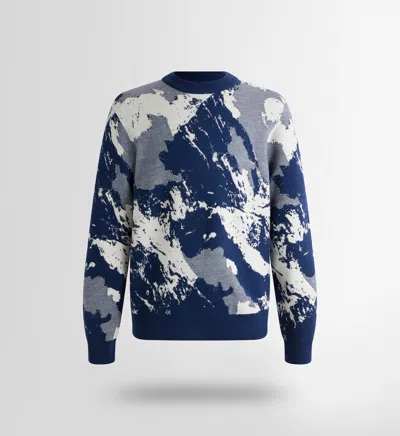 Fusalp Mountn Sweater In Blue