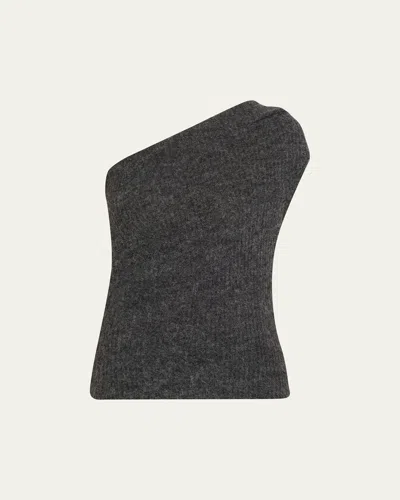 A.l.c Sue Brushed Alpaca-blend Knit Top In Animal Print
