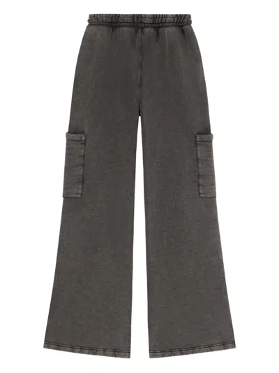 Off-white Bookish Cargo Faded Track Pants In Multi