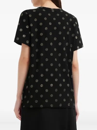 Y's Cotton T-shirt In Black