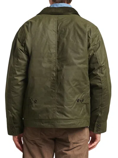 Filson Cotton Jacket With Pockets In Green