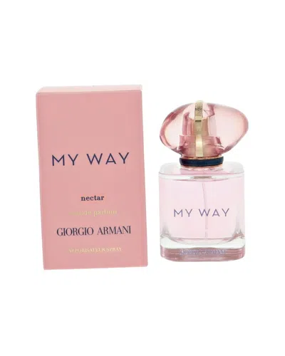 Giorgio Armani Women's 1oz  My Way Nectar Edp In Transparent