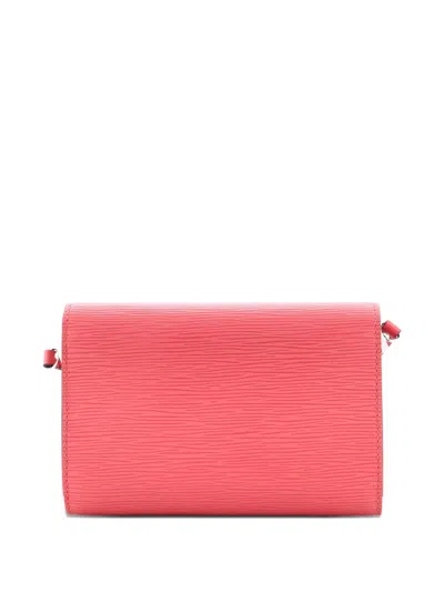 Pre-owned Louis Vuitton Louise Shoulder Bag Epi Leather Pm Crossbody Bag In Pink