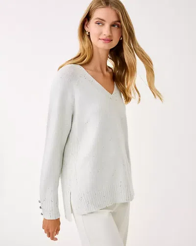Lilly Pulitzer Kaycee Sequin Sweater In White