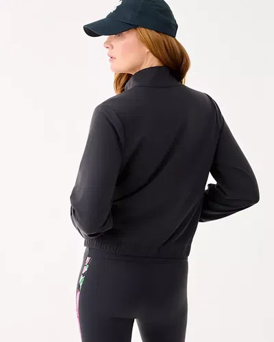 Lilly Pulitzer Upf 50+ Luxletic Aegean Jacket In Black