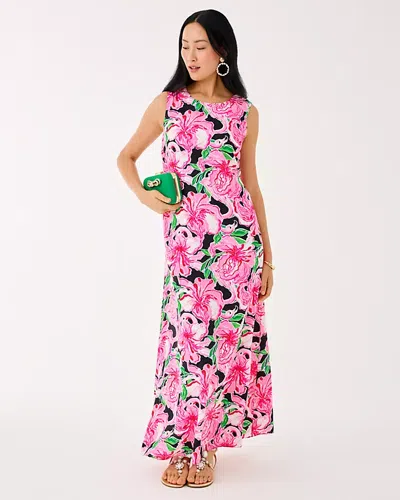 Lilly Pulitzer Iris Silk Maxi Dress In Multi