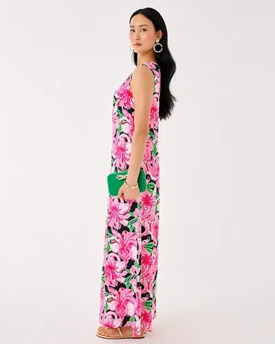 Lilly Pulitzer Iris Silk Maxi Dress In Multi