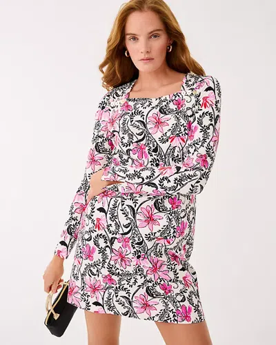 Lilly Pulitzer Aubri Square Neck Dress In Multi