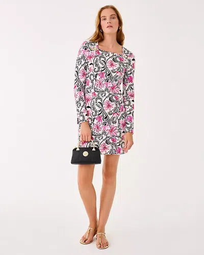 Lilly Pulitzer Aubri Square Neck Dress In Multi