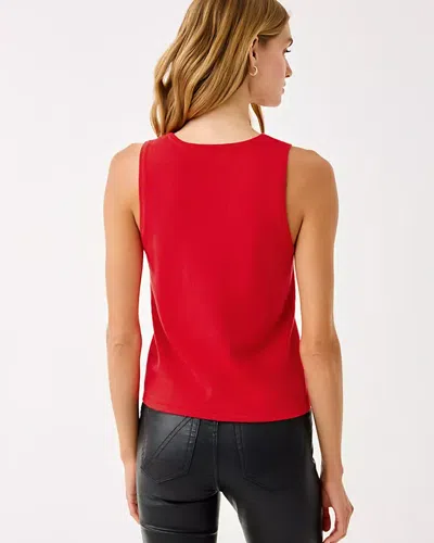 Lilly Pulitzer Harp Sweater Shell In Red