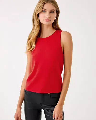 Lilly Pulitzer Harp Sweater Shell In Red