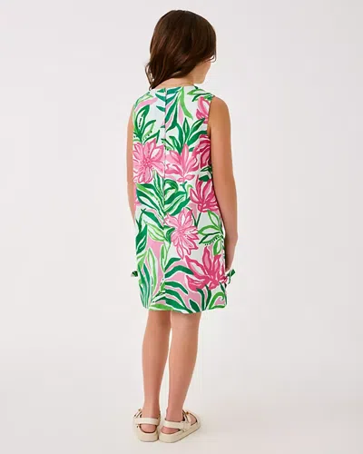 Lilly Pulitzer Little Lilly Classic Shift Dress In Green