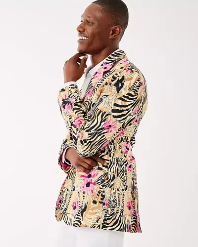 Lilly Pulitzer Men's Stuff Flagler Blazer In Multi