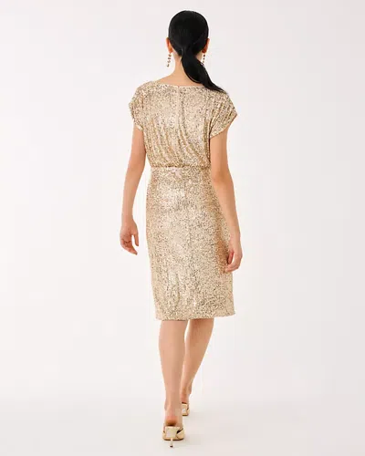 Lilly Pulitzer Aylin Sequin Midi Dress In Gold