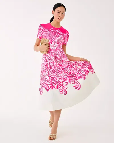 Lilly Pulitzer Loradonna Stretch Midi Dress In Multi