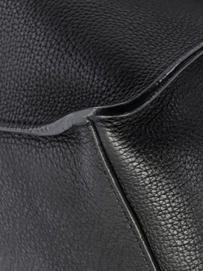 Pre-owned Celine Big Bag Grained Calfskin Small Satchel In Black