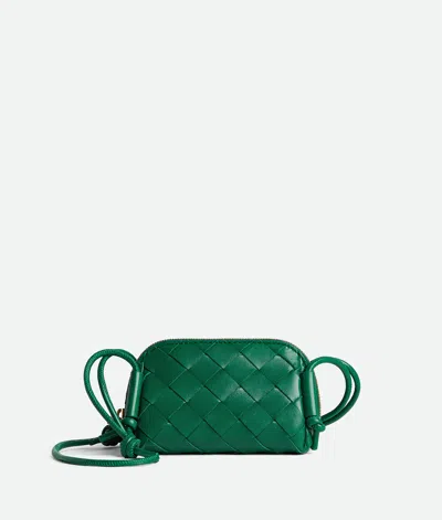 Bottega Veneta Candy Concert Pouch In Green