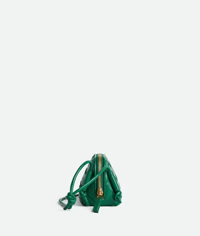 Bottega Veneta Candy Concert Pouch In Green