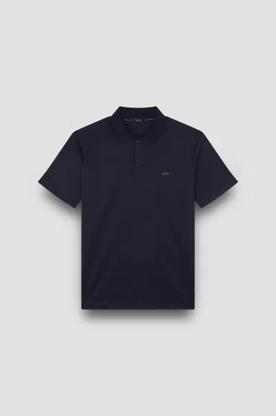 Paul & Shark Aqua Touch Cotton Polo Shirt In Blue