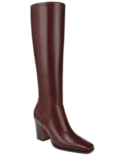 Franco Sarto L-jonie Leather Bootie In Burgundy