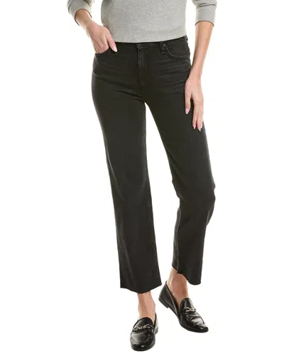 Hudson Remi Fade To Black Straight Ankle Jean In Black