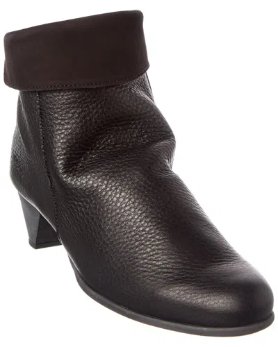 Arche Maraya Leather Boot In Black