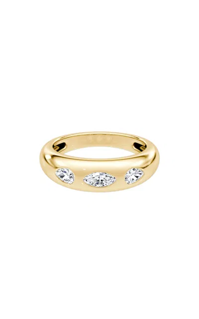Vrai Petra & Meehan 14k Yellow Gold Lab-grown Diamond Ring In Gold