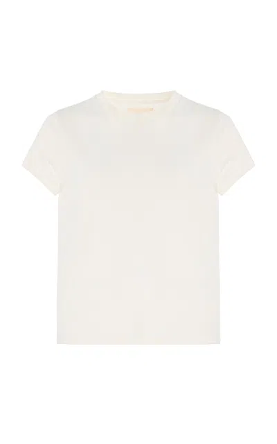 Jeanerica Ines Cotton T-shirt In White