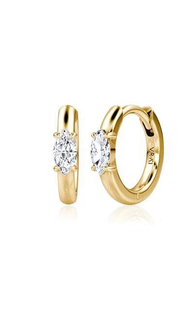 Vrai 14k Yellow Gold Lab-grown Diamond Earrings In Gold