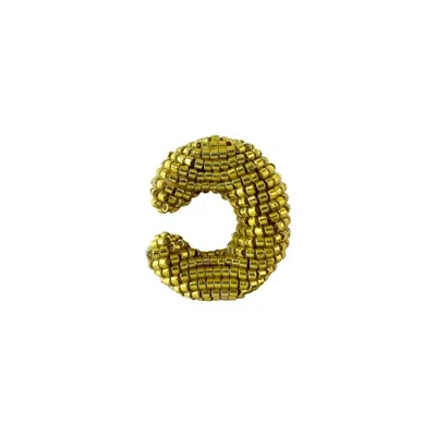 Susana Vega Jewelry Women's Mini Ora Ear Cuff In Lemon In Yellow