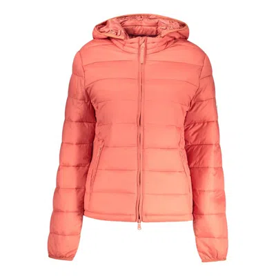 North Sails Rosso Polyester Woman Jacket In Orange
