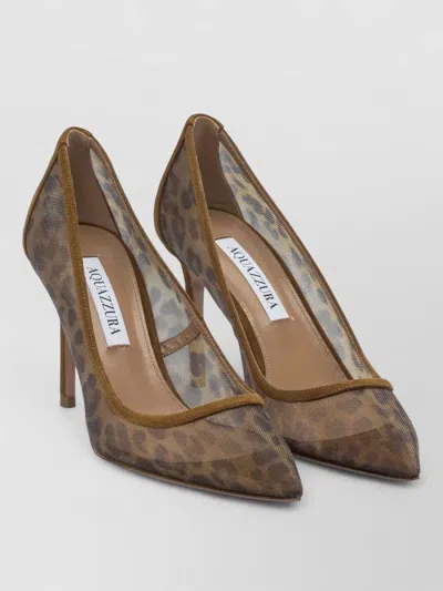 Aquazzura Stylish Stiletto Pumps Animal Print In Animal Print