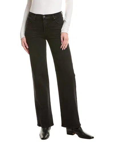 Hudson Jeans Rosie Fabulous Black Wide Leg Jean In Black