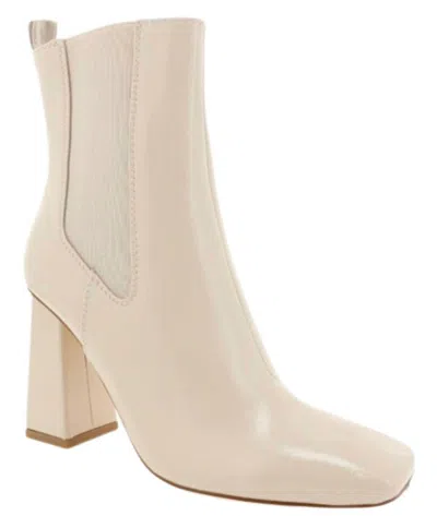 Billini Women's Karina Boot In Chalk Crinkle Patent In Multi