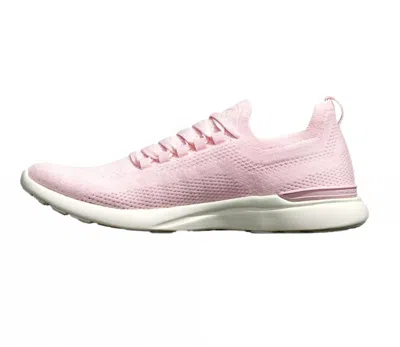 Apl Athletic Propulsion Labs Women's Techloom Breeze Shoe In Soft Pink/fusion Pink/white In Pink