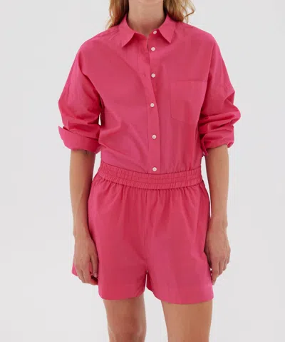 Lmnd Chiara Shorts In Raspberry In Pink