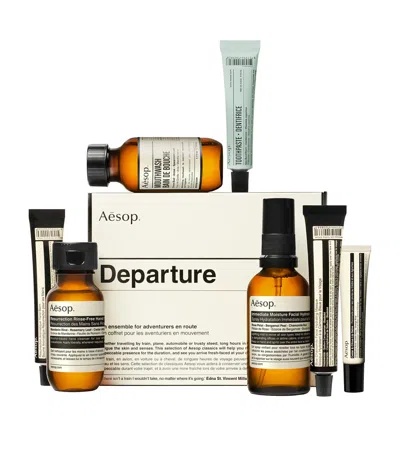 Aesop Departure Travel Kit In Transparent