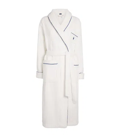 Polo Ralph Lauren Cotton Terry Robe In White