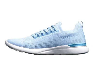 Apl Athletic Propulsion Labs Women's Techloom Breeze Shoe In Ice Blue/white/melange In Blue