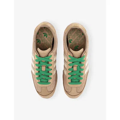 Adidas Originals Womens Adidas Japan Calf-hair Trainers In Multi