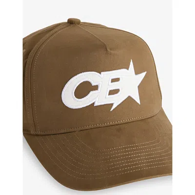 Cole Buxton Cotton Star Racing Baseball Cap In Brown