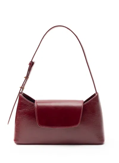 Elleme Envelope Vintage Leather Rubino