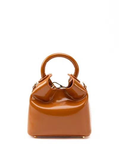Elleme Madeleine Patent Leather Caramel