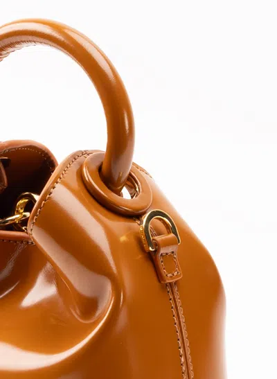 Elleme Madeleine Patent Leather Caramel