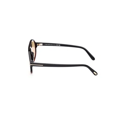 Tom Ford Erol Aviator Sunglasses In Black