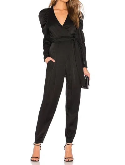 A.l.c Christian Jumpsuit In Black In Black