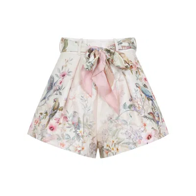 Zimmermann Shorts In White
