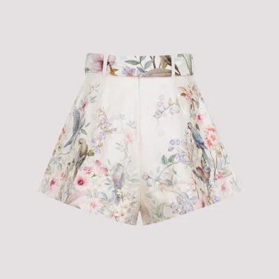 Zimmermann Shorts In White
