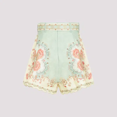 Zimmermann Shorts In Green